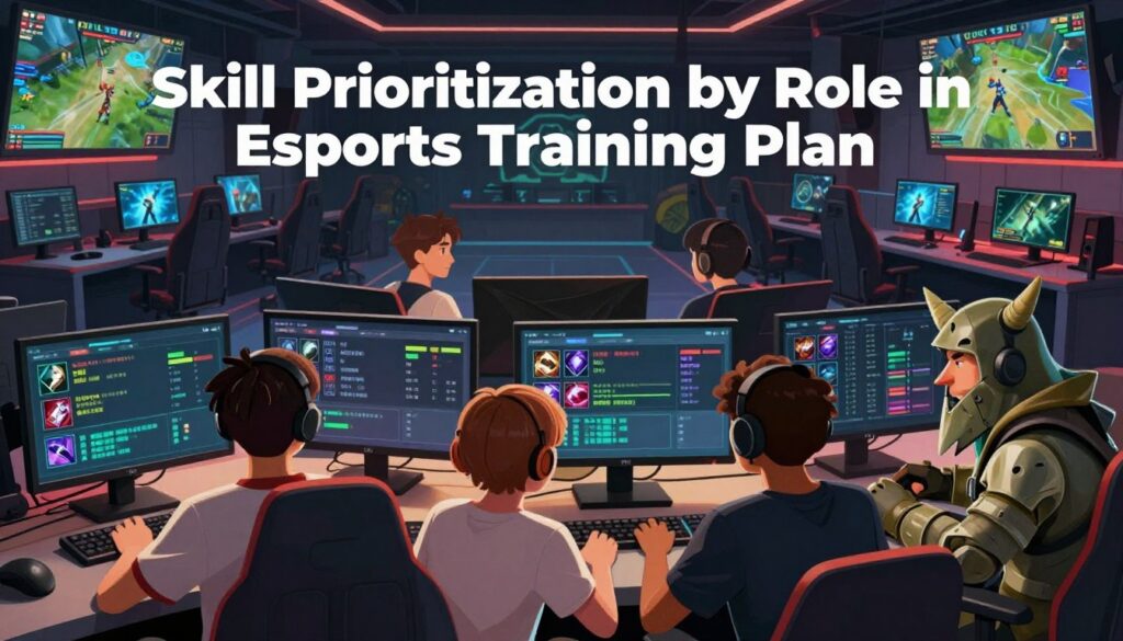 skill prioritization by role in esports training plan