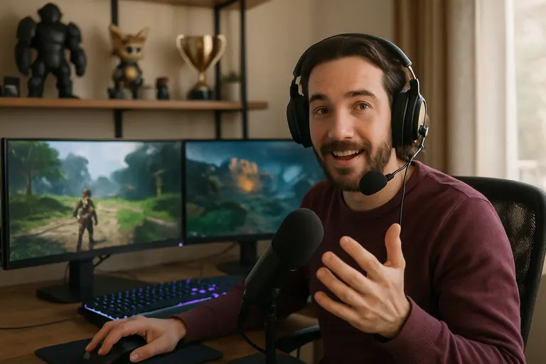 A player comparing subscription games across console, PC, and mobile screens