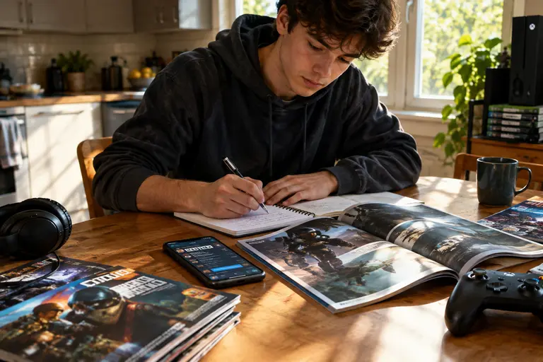 Person connecting a small streaming device to a television